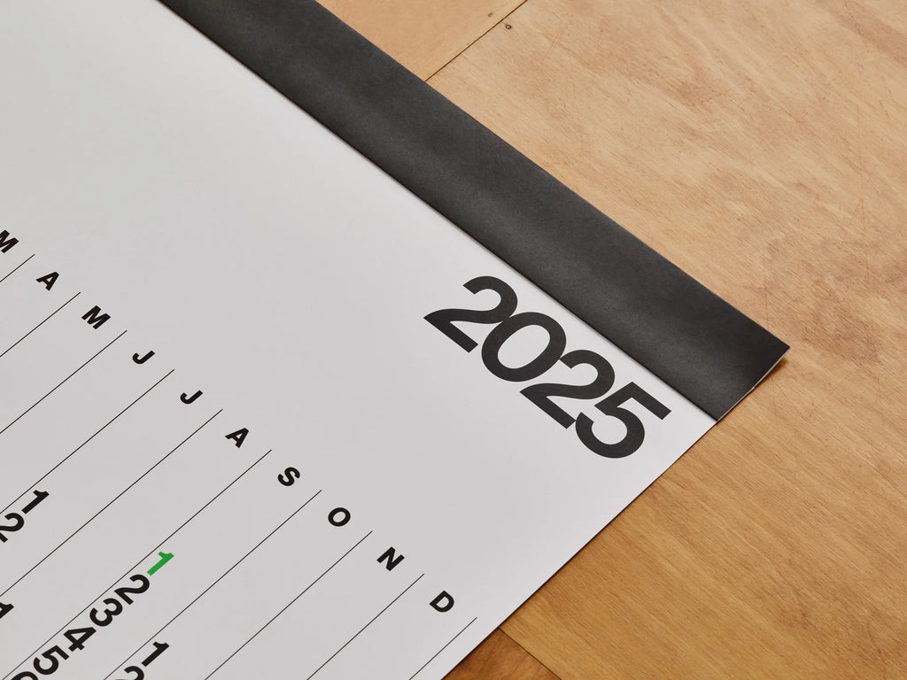 stendig V White Stendig Calendar 2025 (vertical)