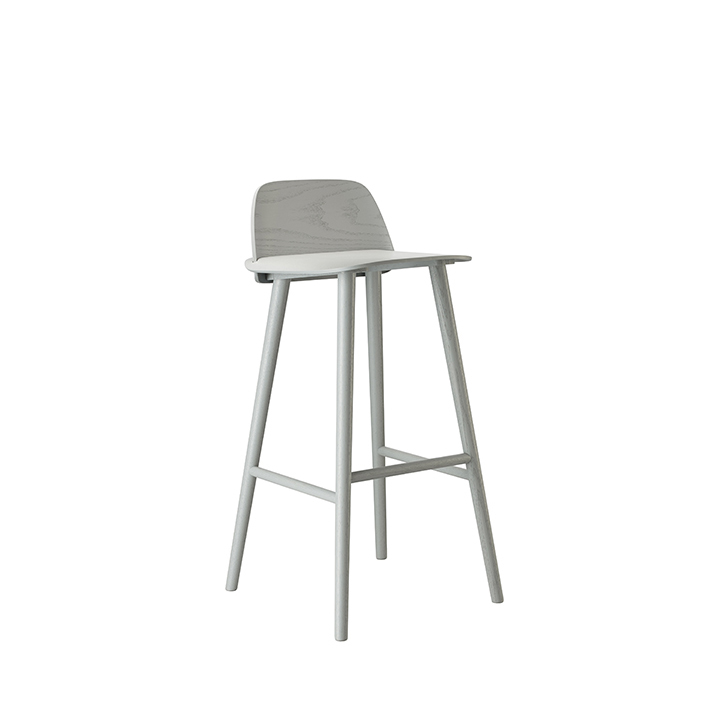 Muuto | Nerd Stool, Grey 65 cm | Vancouver Special