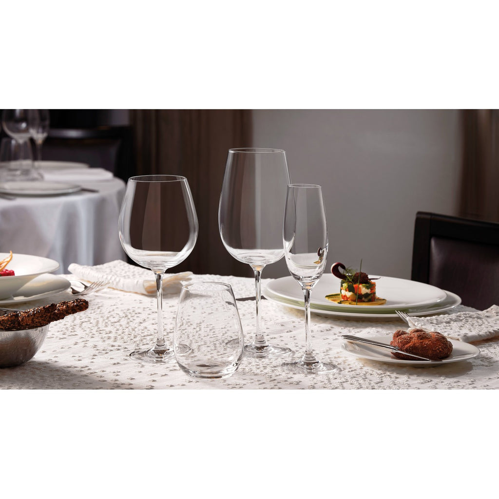 Divino Burgundy Red Wine Glasses, Set of 6 by Rosenthal