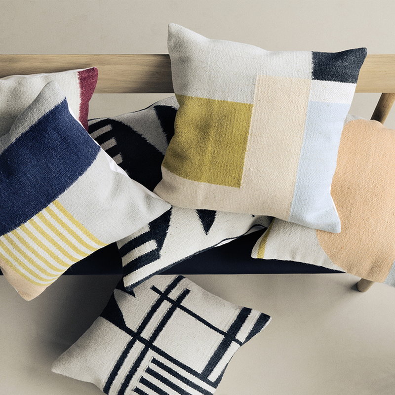 Ferm Living - Vista Cushion  HBX - Globally Curated Fashion and