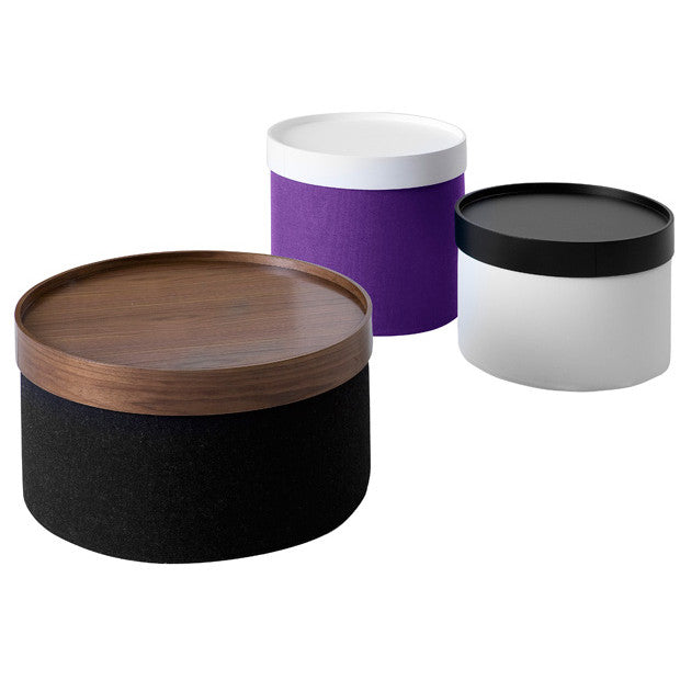 SOFTLINE DRUMS POUF 45×45 グレー DRUM Pouf » SOFTLINE Furniture