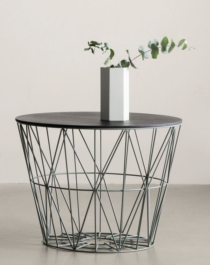 Ferm Living | Wire Basket, Large, Black 60x45cm | Vancouver