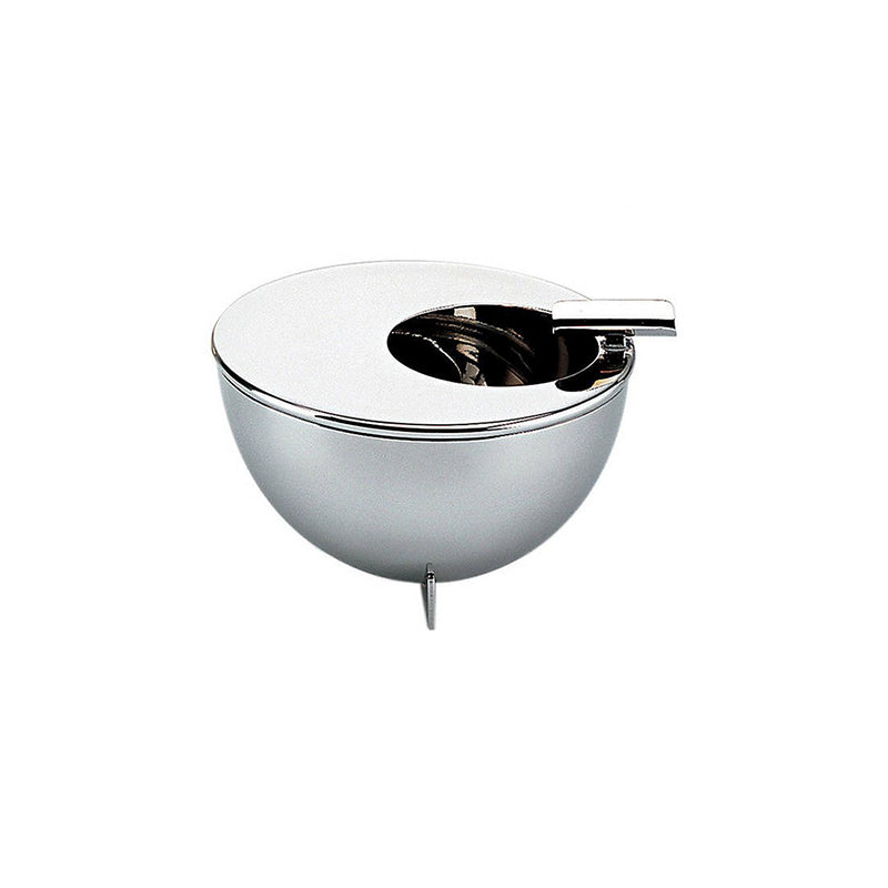 Alessi | Bauhaus Ashtray, Stainless (w/rest) | Vancouver Special