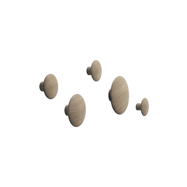 The Dots Wood | Get playful with wooden coat hooks