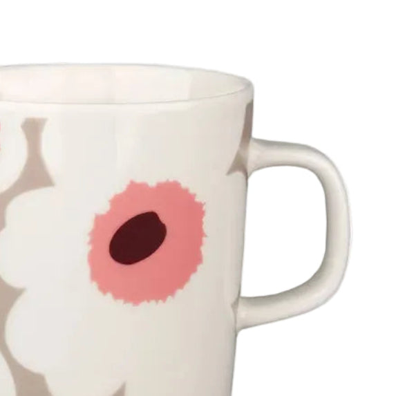 Oiva Unikko Mug 400ml, Dark Wine