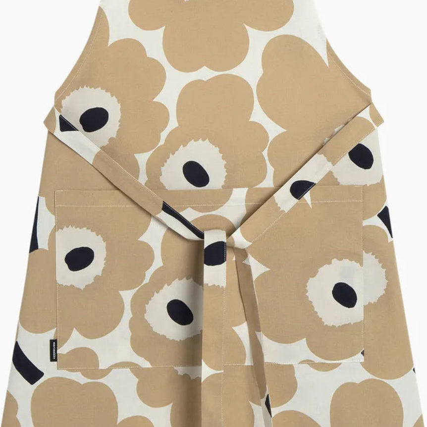 Pieni Unikko Apron, Dark Blue