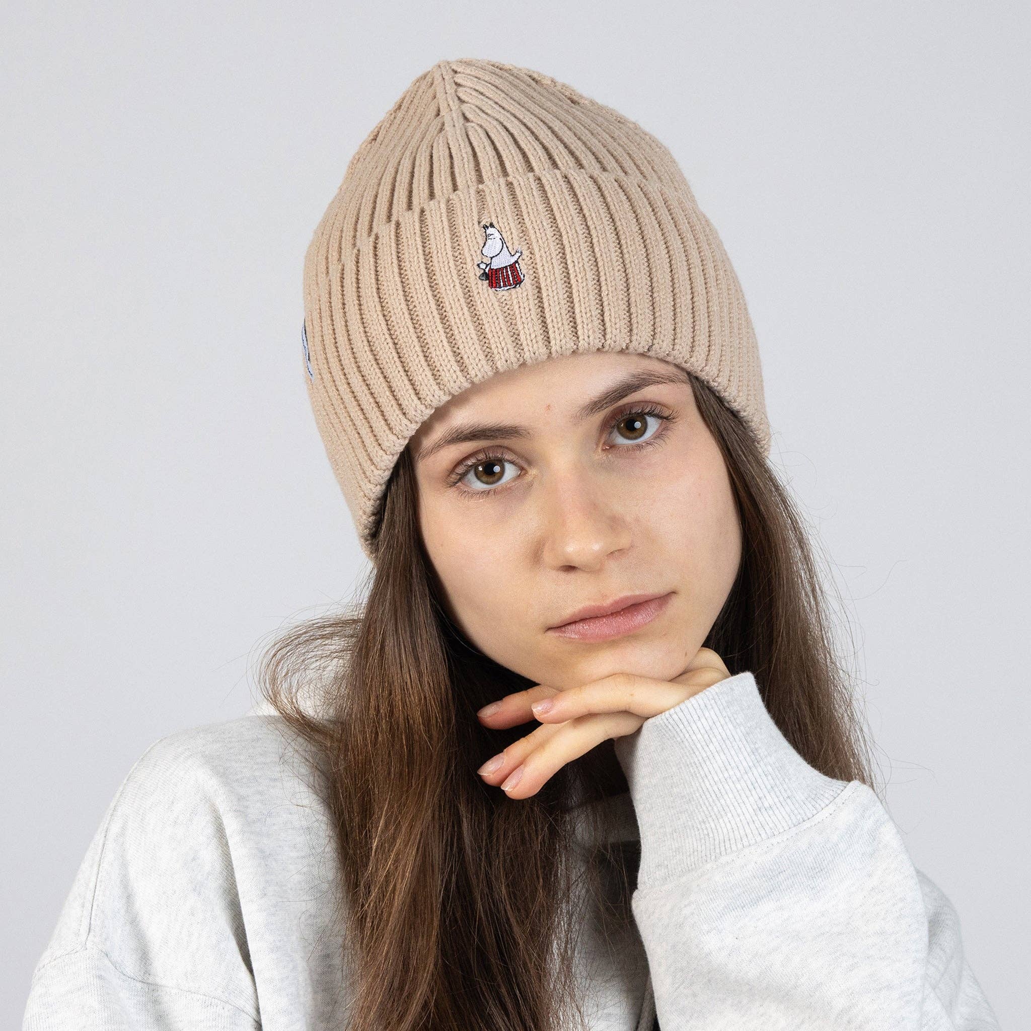 Moominmamma Winter Hat Beanie, beige