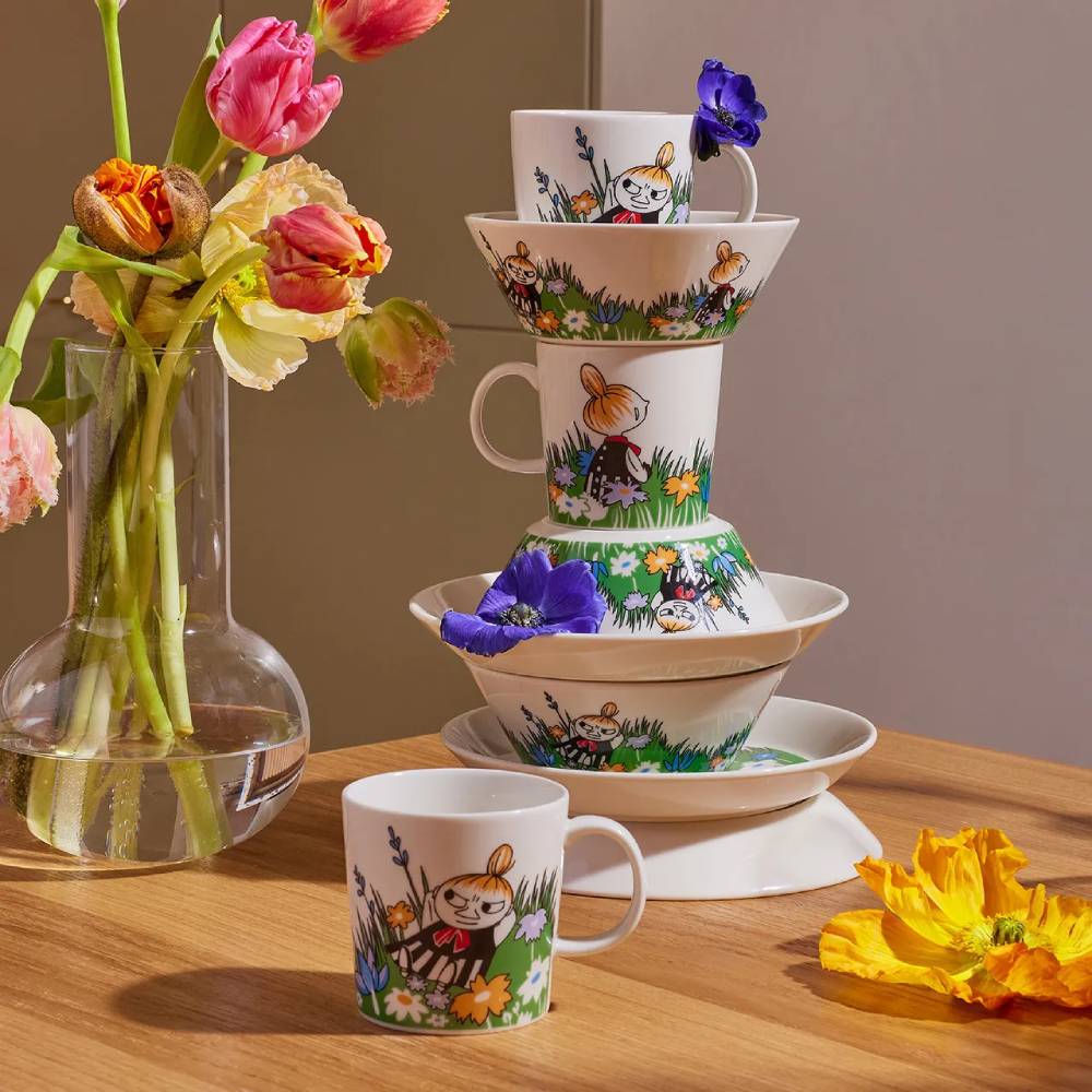 Moomin Mug 0,3L, Little My and Meadow
