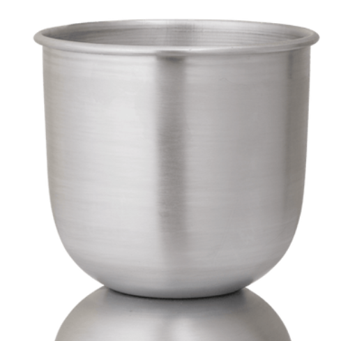 Hourglass Pot, Extra Small, Aluminum