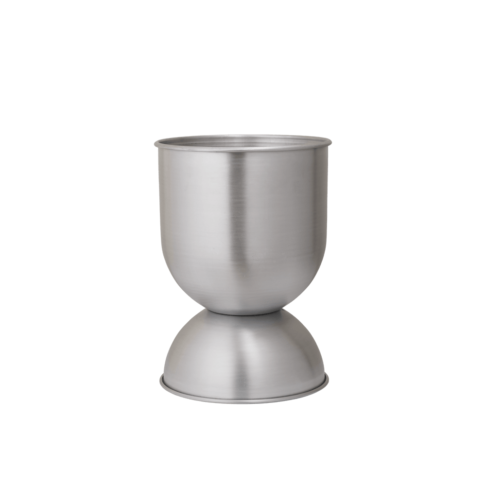 Hourglass Pot, Small, Aluminum