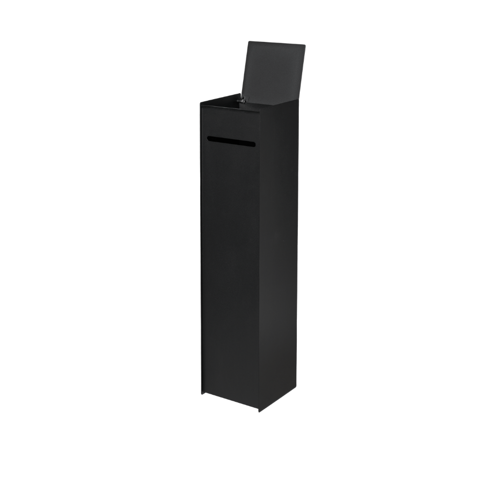 Sama Toilet Paper Dispenser, Black