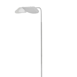 Wing Floor Lamp, Polished Aluminum-Lighting-Audo-vancouver special