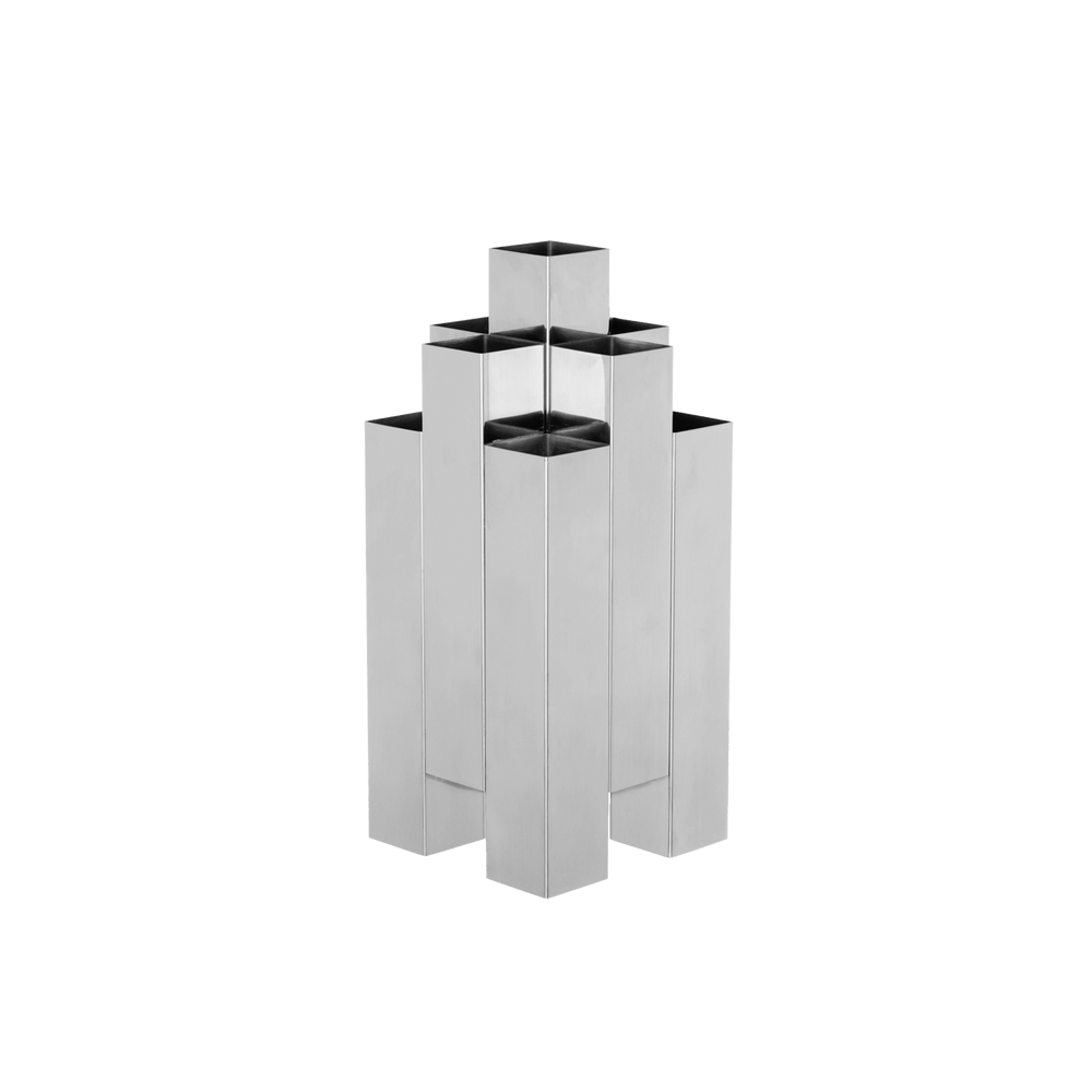 Tessera Vase, Mirror Polished