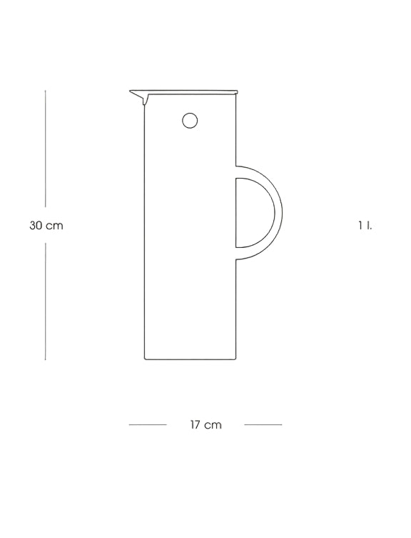 EM77 Vacuum Jug, Steel