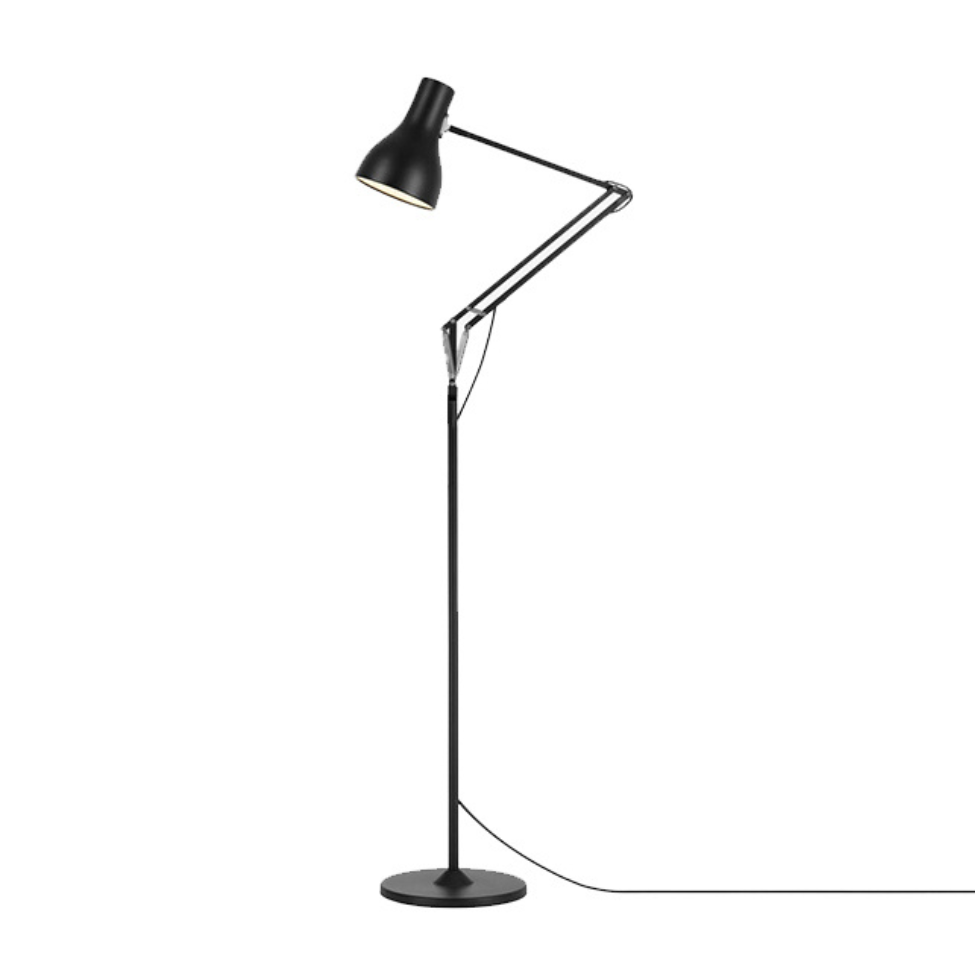 Type 75 Floor Lamp, Jet Black