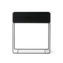 Plant Box, Rectangle, Black
