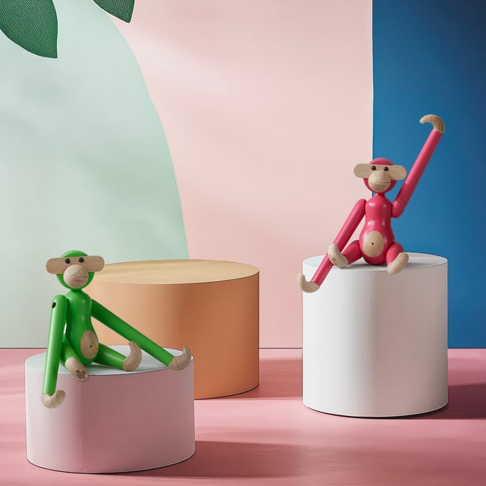 Wood Monkey Mini, Light Green