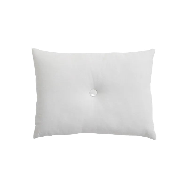 Dot Cushion Linen, Light Grey