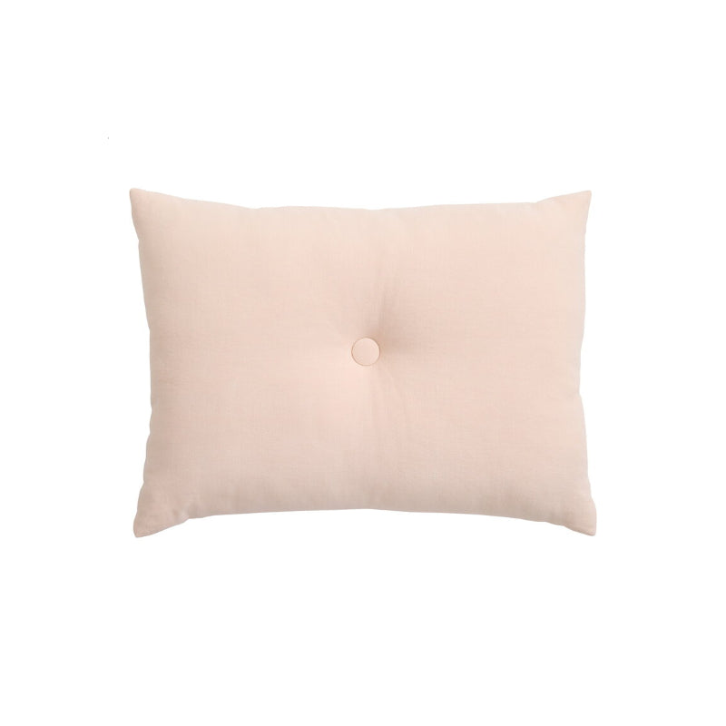 Dot Cushion Linen, Strawberry Milkshake