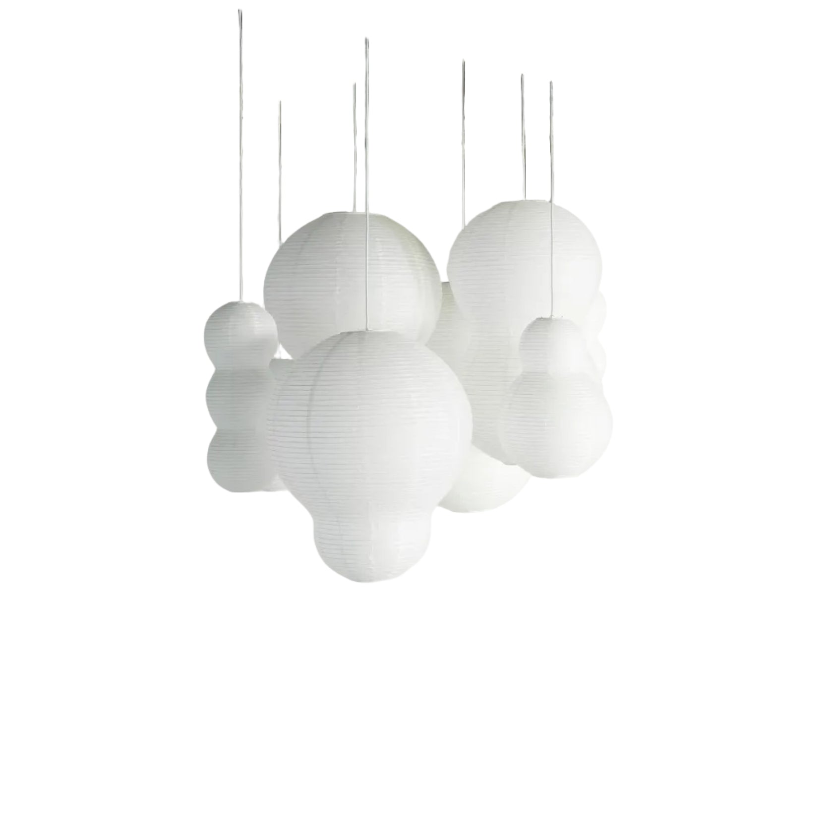 Puff pendant Lamp Multitude, Shade Only