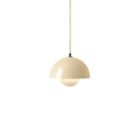 Flowerpot Pendant VP10, Ivory