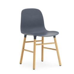 Form Chair Blue/Oak