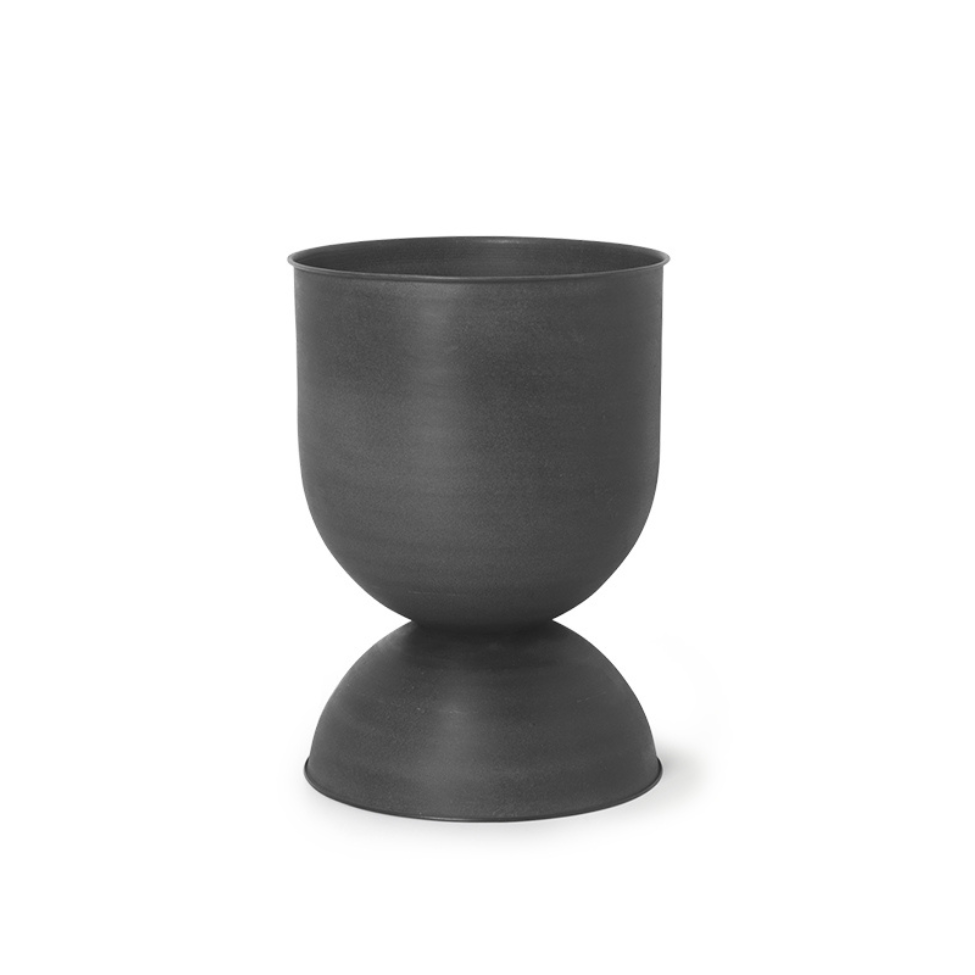 Hourglass Pot Medium, Black