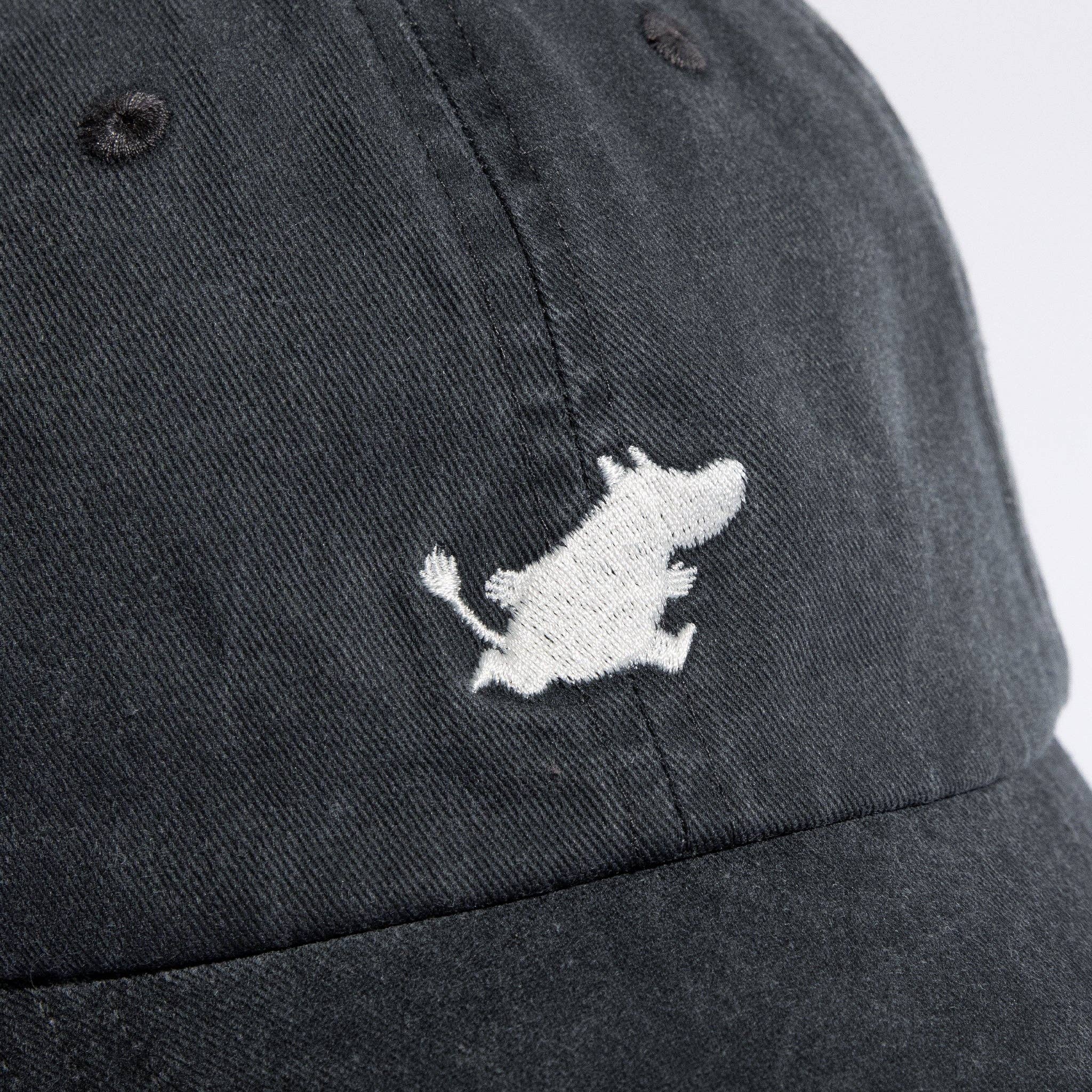 Moomin Classic Denim Dad Cap, Black