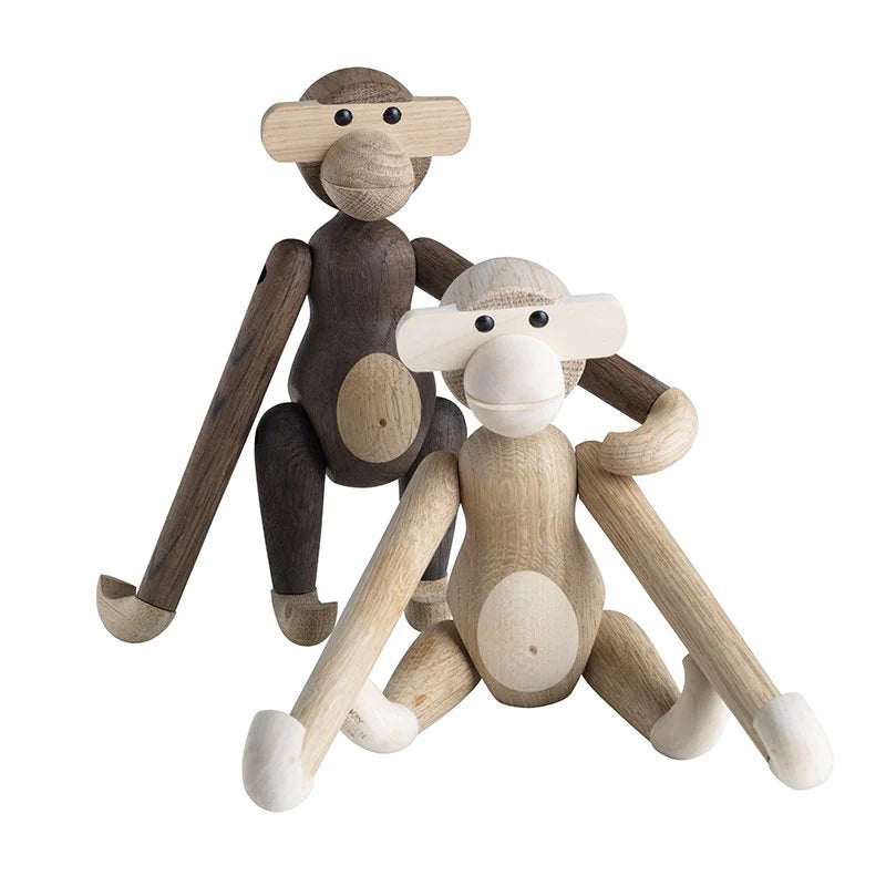 Kay Bojesen Monkey, Small Oak/Maple