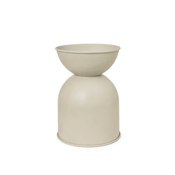 Hourglass Pot Medium, Cashmere