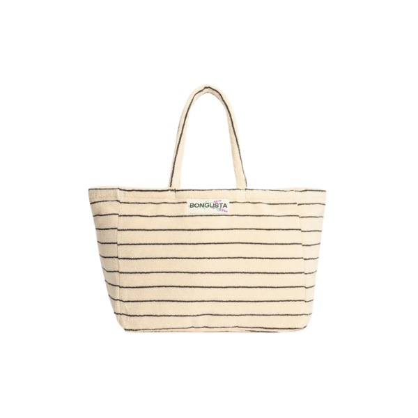 Naram Weekend Bag, Creme/Ink