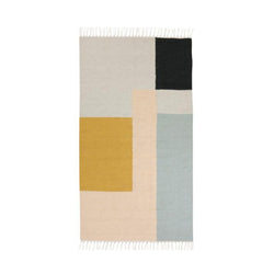 Kelim Rug, Squares, Small 80 x 140 cm