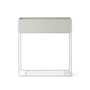Plant Box, Rectangle, Light Grey