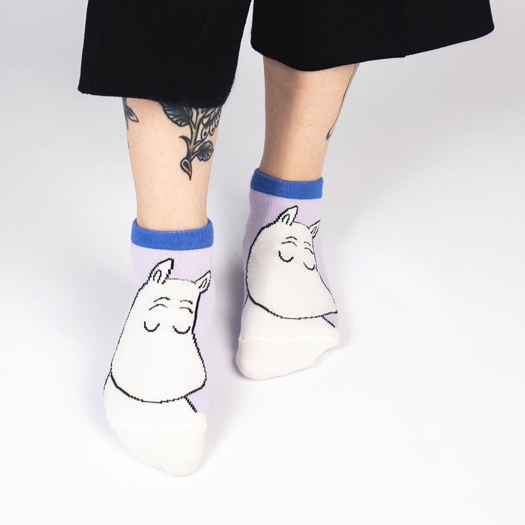 Moomintroll Women´s Ankle Socks 36-42, Lilac
