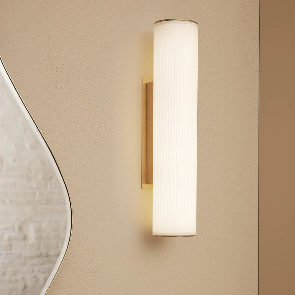 Vuelta Wall Lamp  40 - White/Brass