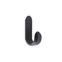 Curve Mini Hooks, 2 Pieces, Black
