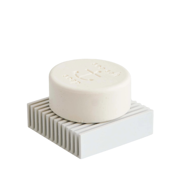 Douglas Soap Tray, White / Square