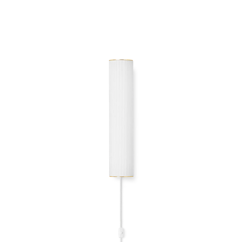 Vuelta Wall Lamp  40 - White/Brass