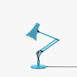 90 Mini Mini Desk Lamp, Turquoise Blue