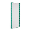 Arcs mirror, Rectangle Green, Medium