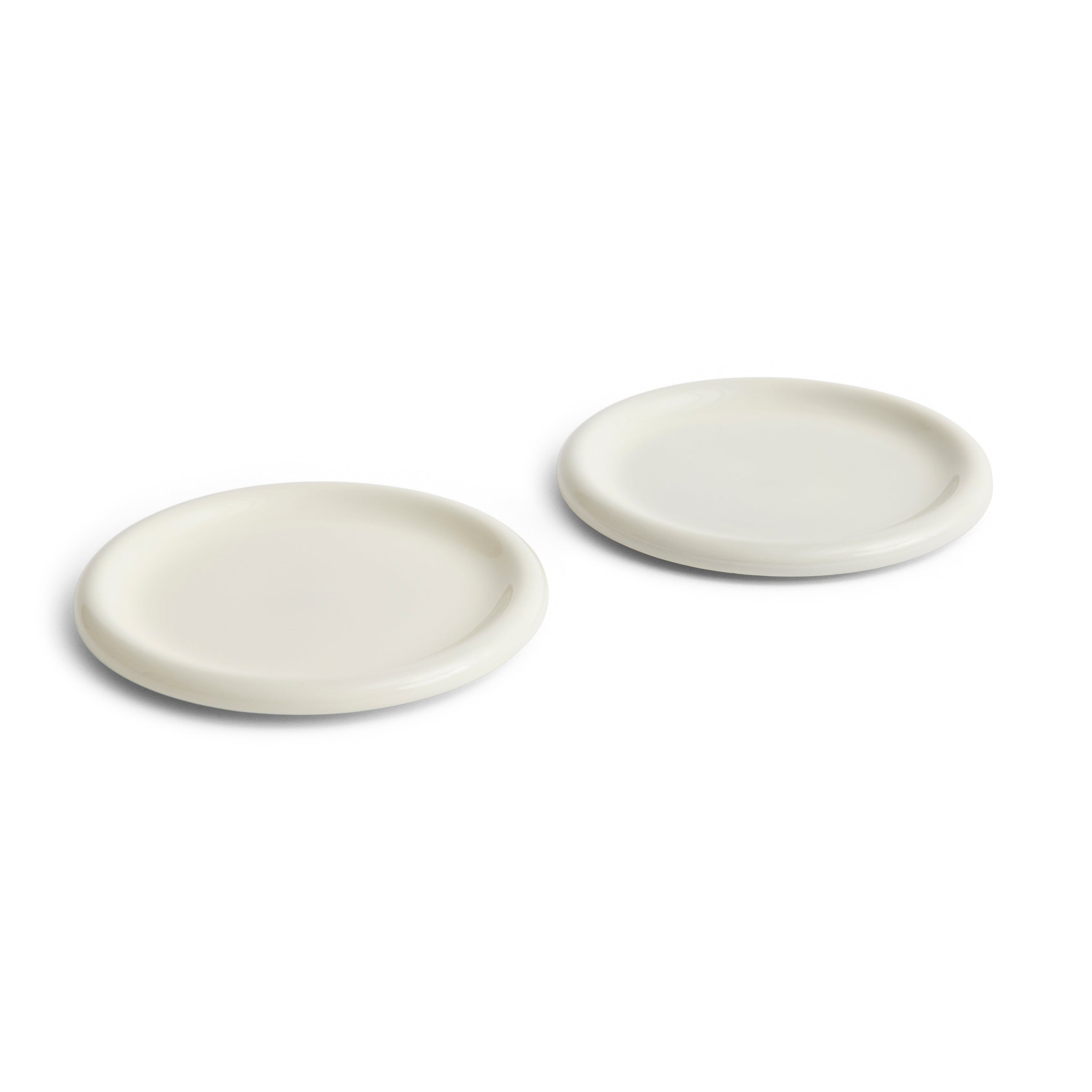 Barro Plate, 24cm, Off White, Set/2