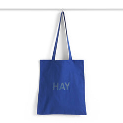 hay tote bag ultramarine