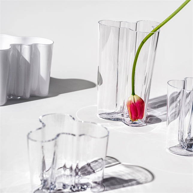 Aalto Vase  6.25", Clear