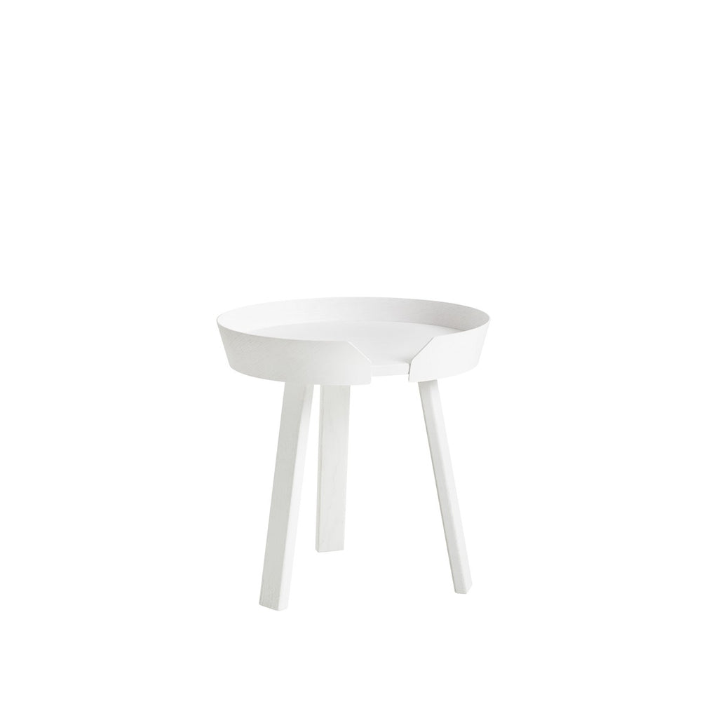 Around Coffee Table, Small, White