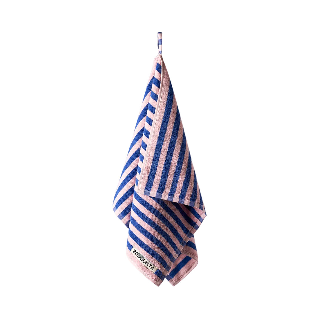 Naram Hand Towel, Blue/Rose