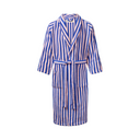 Naram Bathrobe, Blue/Rose