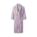 Naram Bathrobe, Lilac/Neon Yellow