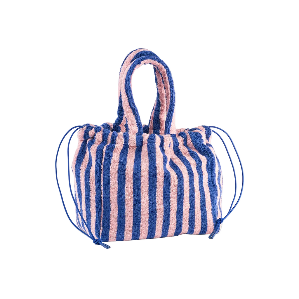 Naram Handbag, Blue/Rose