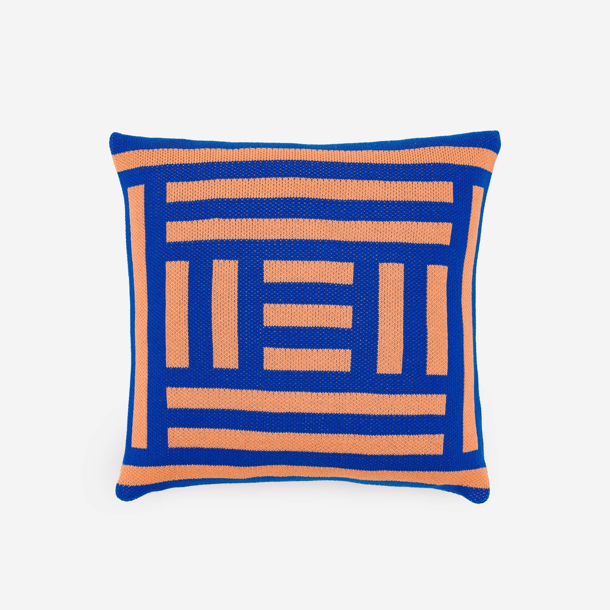 Columns Pillow, Cobalt