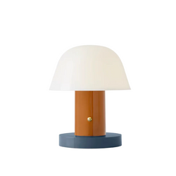 Setago Table Lamp, JH27, Rust/Thunder